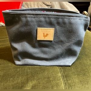 Meanwhile Back on the Farm Wax Canvas clutch